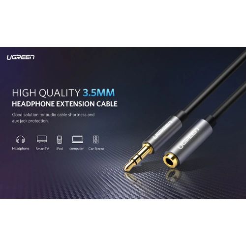 Ugreen produžni audio kabel 3.5mm M na 3.5mm Ž 1.5M slika 5