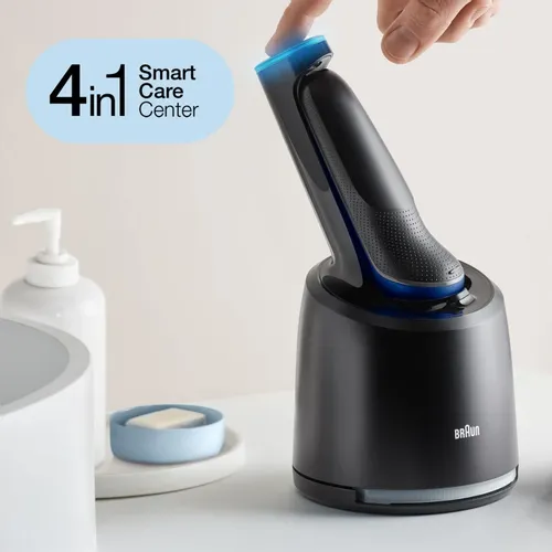 Braun 60-B7500cc Aparat za brijanje sa SmartCare centrom, plavi slika 5