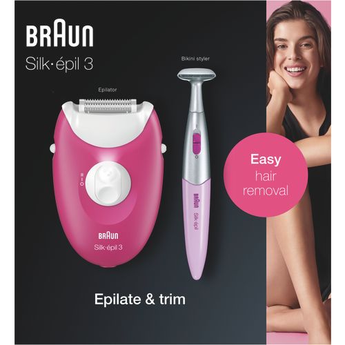 Braun Epilator Silk-épil SE 3420 + Bikini Trimer slika 6