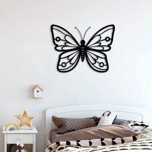 Wallity Metalna zidna dekoracija, Butterfly 1