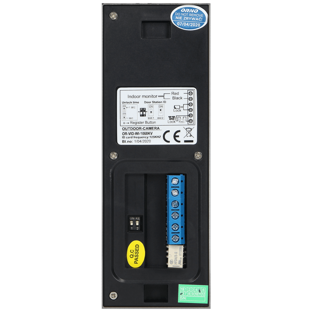 Orno Video interfon 7", set, Appos - OR-VID-WI-1068/B slika 6