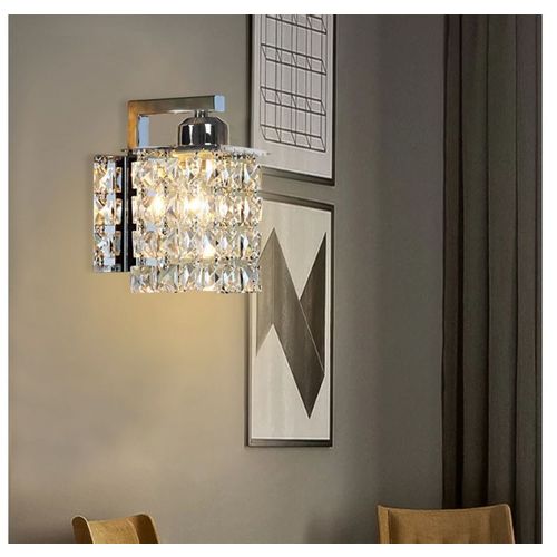 TOOLIGHT Zidna svjetiljka zidna svjetiljka metal kristal krom APP543-1W slika 4