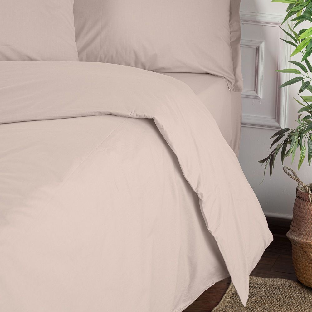 Ranforce king quilt cover (FR) (IT) Tonne Brune - Youthe, colour: beige slika 2