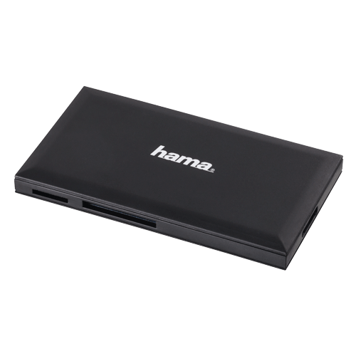 Hama USB 3.0 Multi citac kartica, SD/microSD/CF/MS,crni slika 1