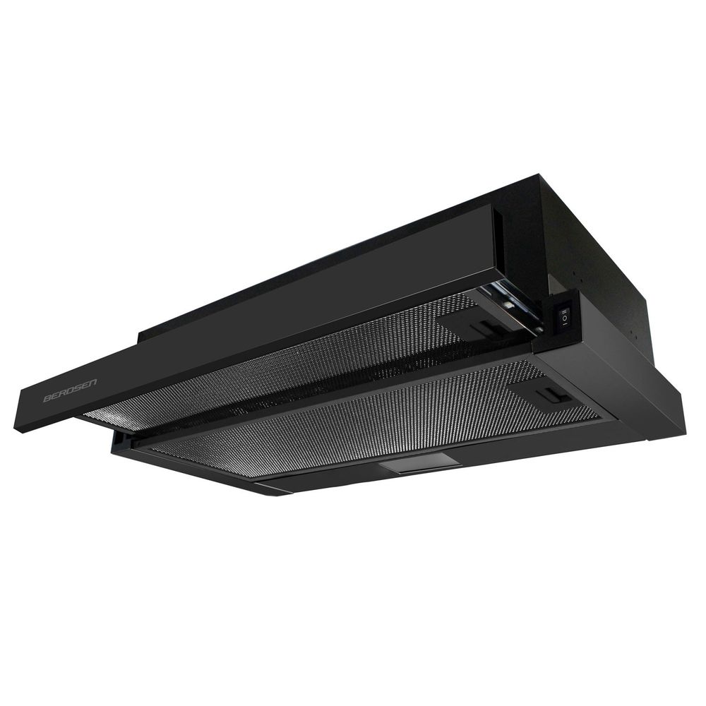 Teleskopska kuhinjska napa 50cm crna BT-238 slika 3