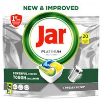 Jar Platinum tablete za pranje posuđa aio lemon 20 tableta