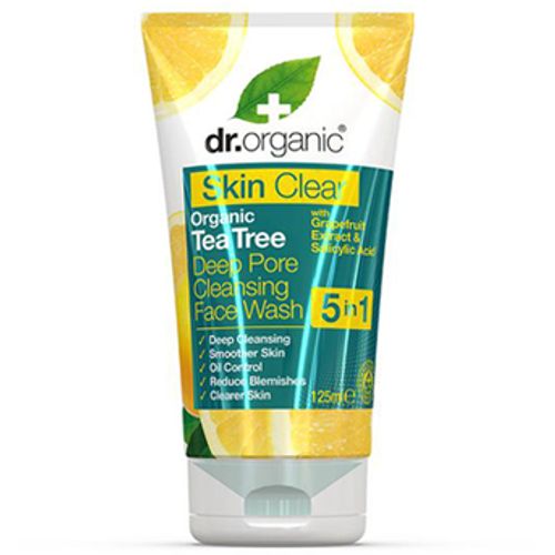  Dr. Organic Skin Clear 5 u 1 gel za umivanje 125 ml 00514 slika 1