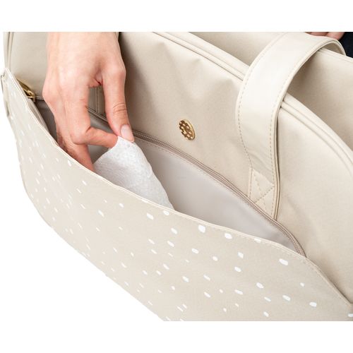 Kikka Boo torba za mame Chelsea Dots Beige slika 4