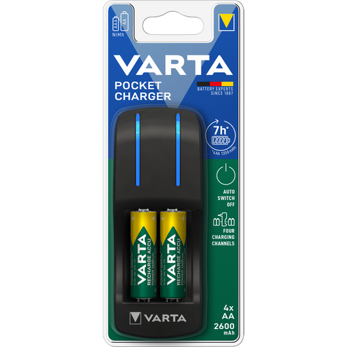  Varta punjač baterija Pocket+ 4xHR6 2600mAh slika 1