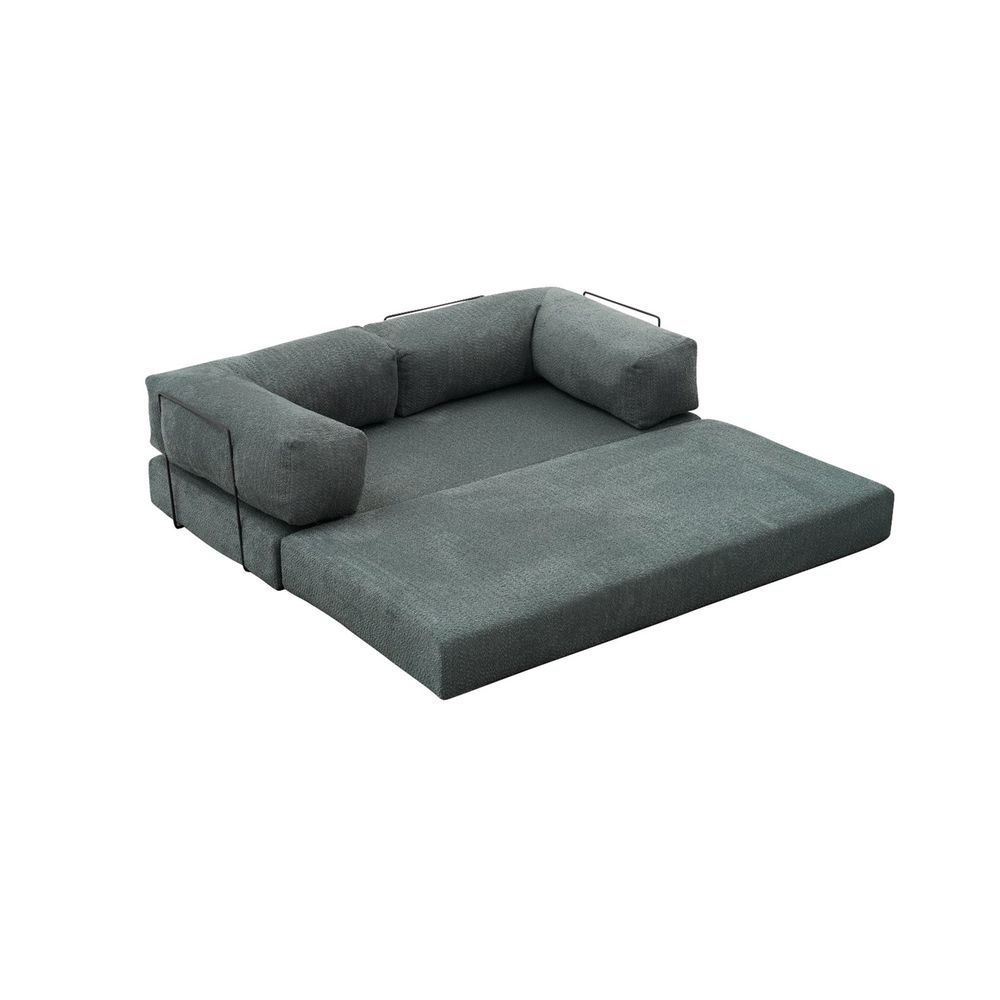Comfort - Zeleni trosjed za tri osobe slika 9