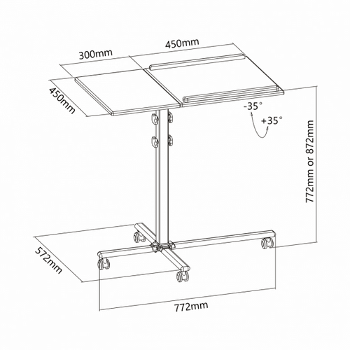 S BOX PFS 2, Nosac projektora slika 2