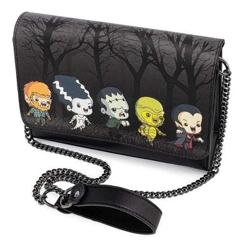 Loungefly Universal Monsters Chibi Torba s Lančanim Remenom slika 1