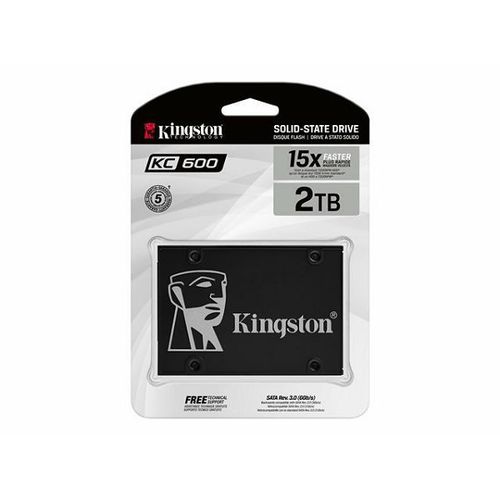 Kingston SSD KC600, R550/W520, 2TB, 7mm, 2.5" slika 1