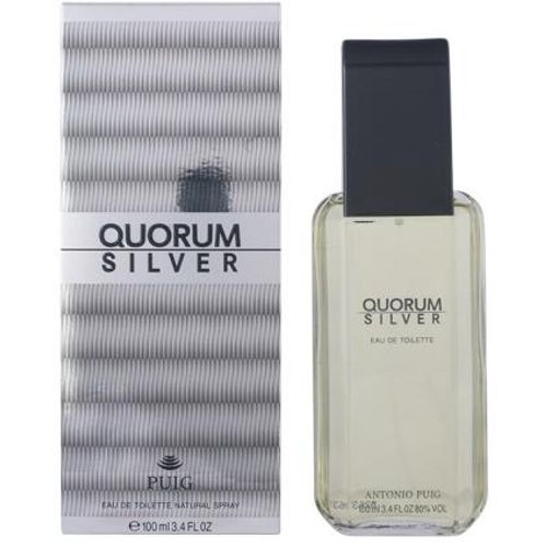 Antonio Puig Quorum Silver Eau De Toilette 100 ml (man) slika 1