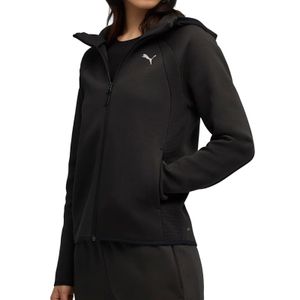 Puma Ženski duks na kopčanje sa kapuljačom Evostripe Full-Zip Hoodie DK