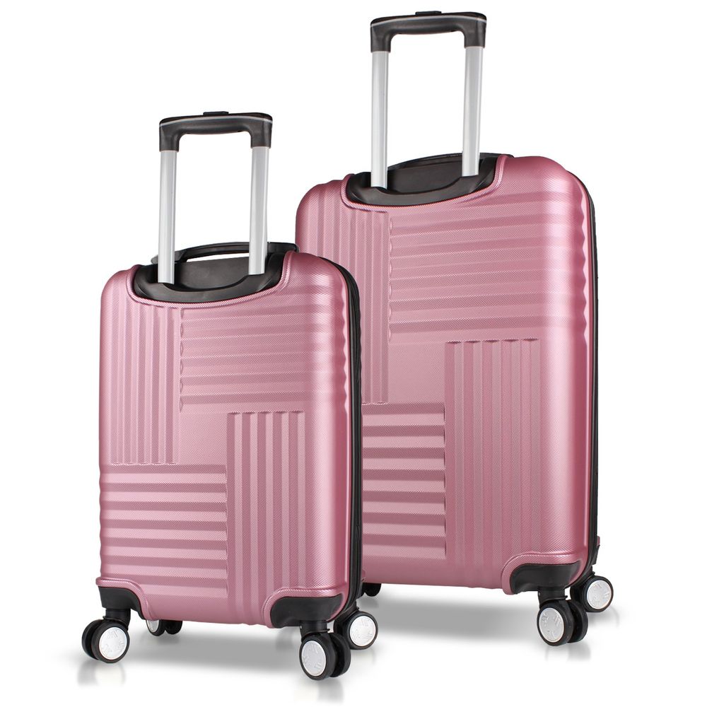 Set Kofera 8210 u Roze Zlatnoj Boji (2 Komada) slika 2
