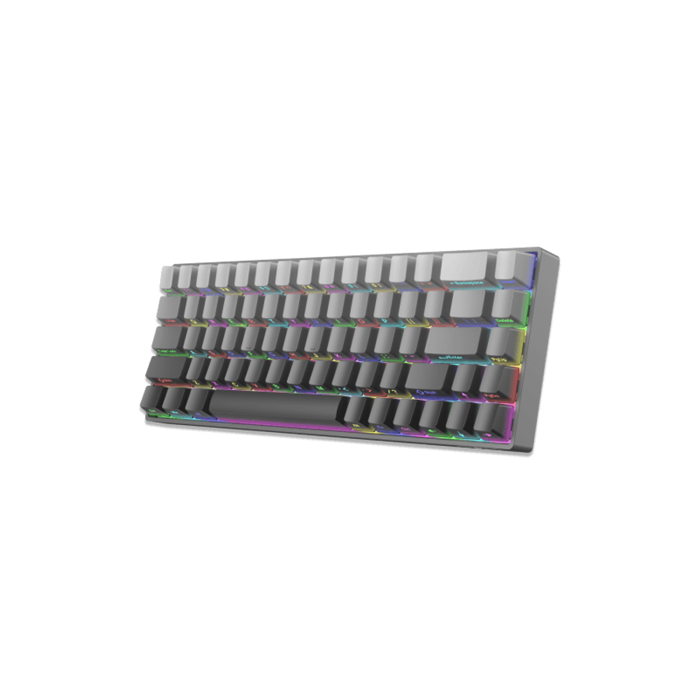 WHITE SHARK Tastatura GK-007721 NUNCHAKU / siva, mehanička, US-BLUE SW. slika 6