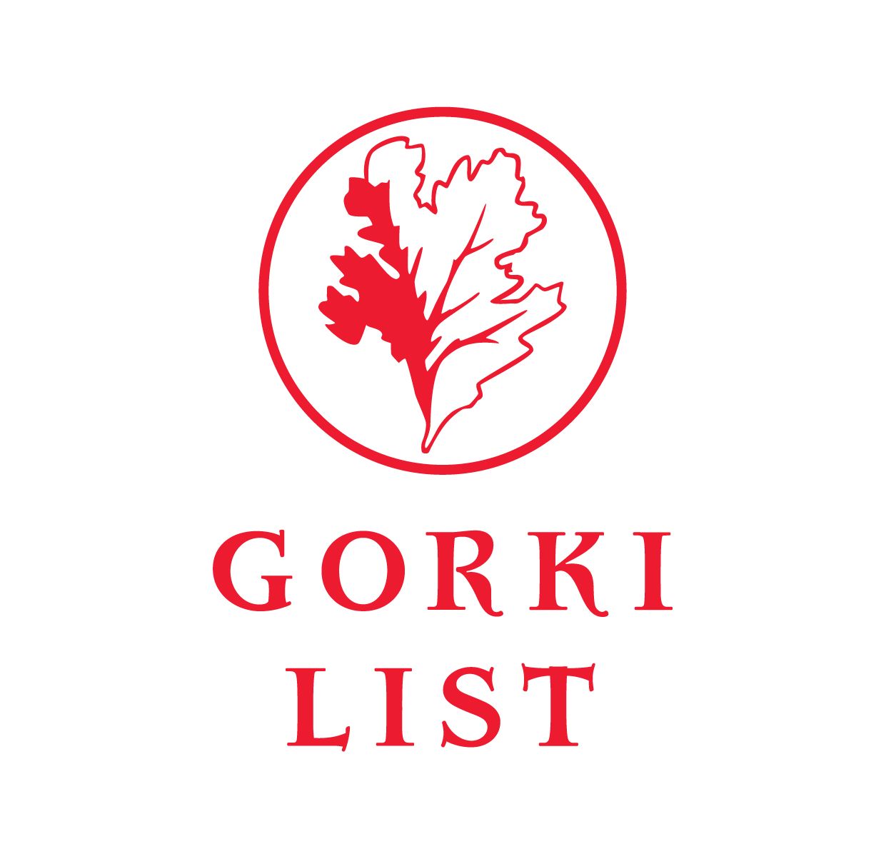 Gorki list logo