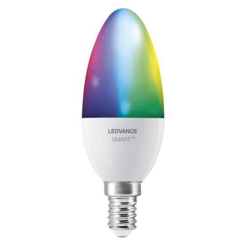 LEDVANCE smart wifi LED sijalica E14 5W RGB sveća slika 1