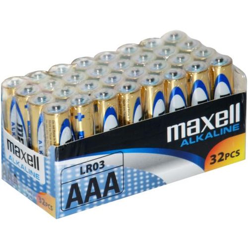 Maxell alkalne baterije LR-3/AAA, 32 komada slika 2