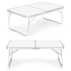 Modernhome sklopivi turistički stol, 60x40 cm ,bijeli