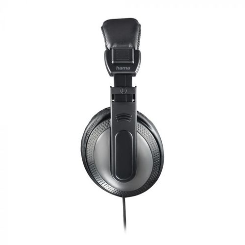 Hama Stereo slušalice "SHELL" velike, 2m kabl, crne slika 2