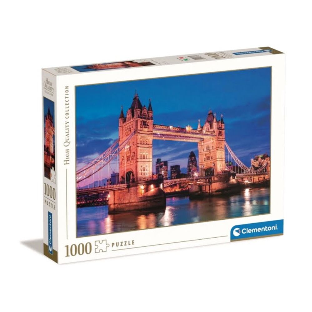 Clementoni Puzzle CL39674 Tower Bridge 1000kom slika 1