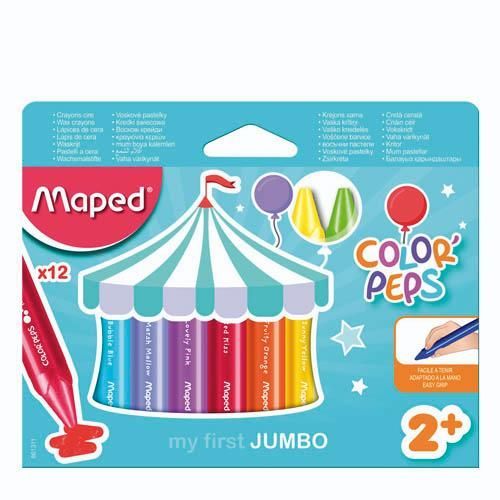 Pastele voštane Maped jumbo 12/1 MAP861311 slika 2