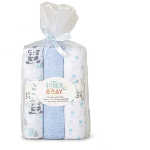 Tetra pelene Interbaby Panda 80x80 - 3 kom slika 2