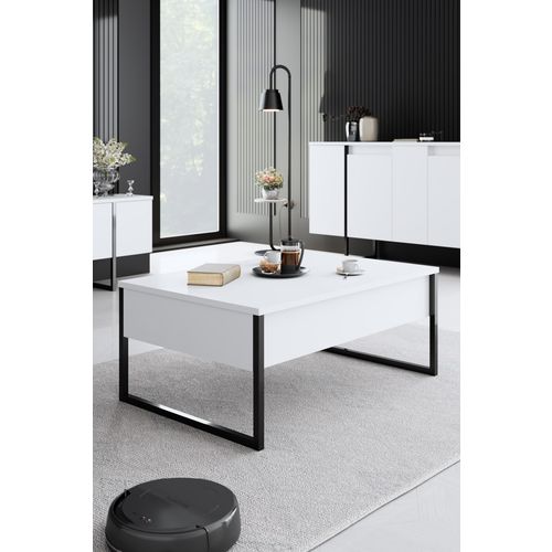 Luxe - White, Black White
Black Living Room Furniture Set slika 4