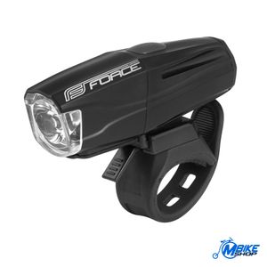 Force Prednje svjetlo za bicikl Shark 500LM USB Black