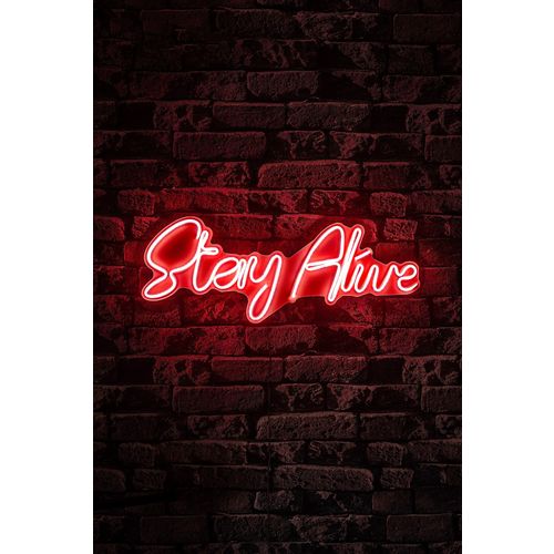 Wallity Zidna LED dekoracija, Stay Alive - Red slika 4