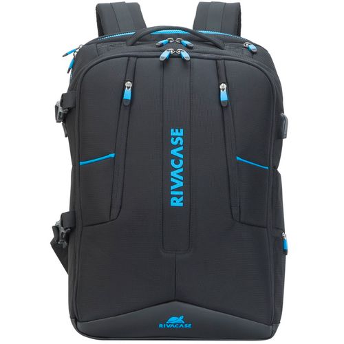 Ruksak RivaCase 17.3" Borneo-Eco 7860 Black ECO Gaming Backpack slika 3