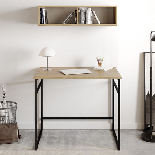 Gama - Oak, Black Oak
Black Study Desk slika 2