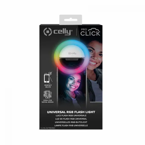Celly Selfi Flash Light Pro bela + Micro USB kabl slika 7