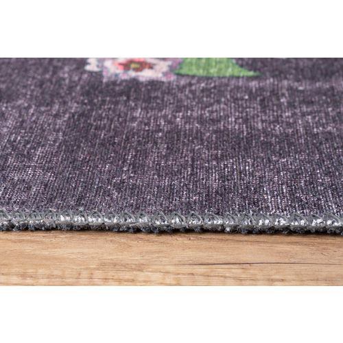 Soul Chenille - Black AL 322  Multicolor Carpet (140 x 190) slika 7