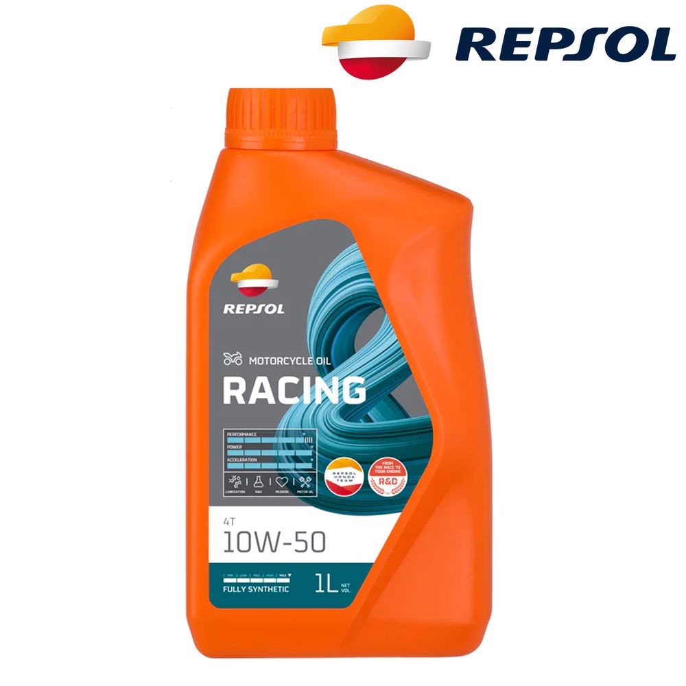 Motorno ulje - ulje za motore Repsol Racing 4T 10W50 1l RPP2000NHC slika 1