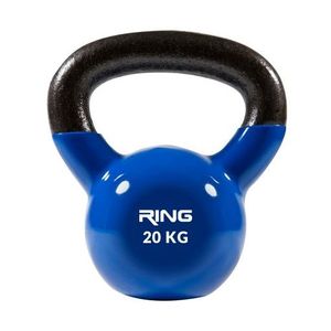 RING Kettlebell 20kg metal vinyl RX DB2174-20 blue