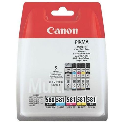 Canon tinta PGI-580 + CL-581 BCMY multipack slika 1