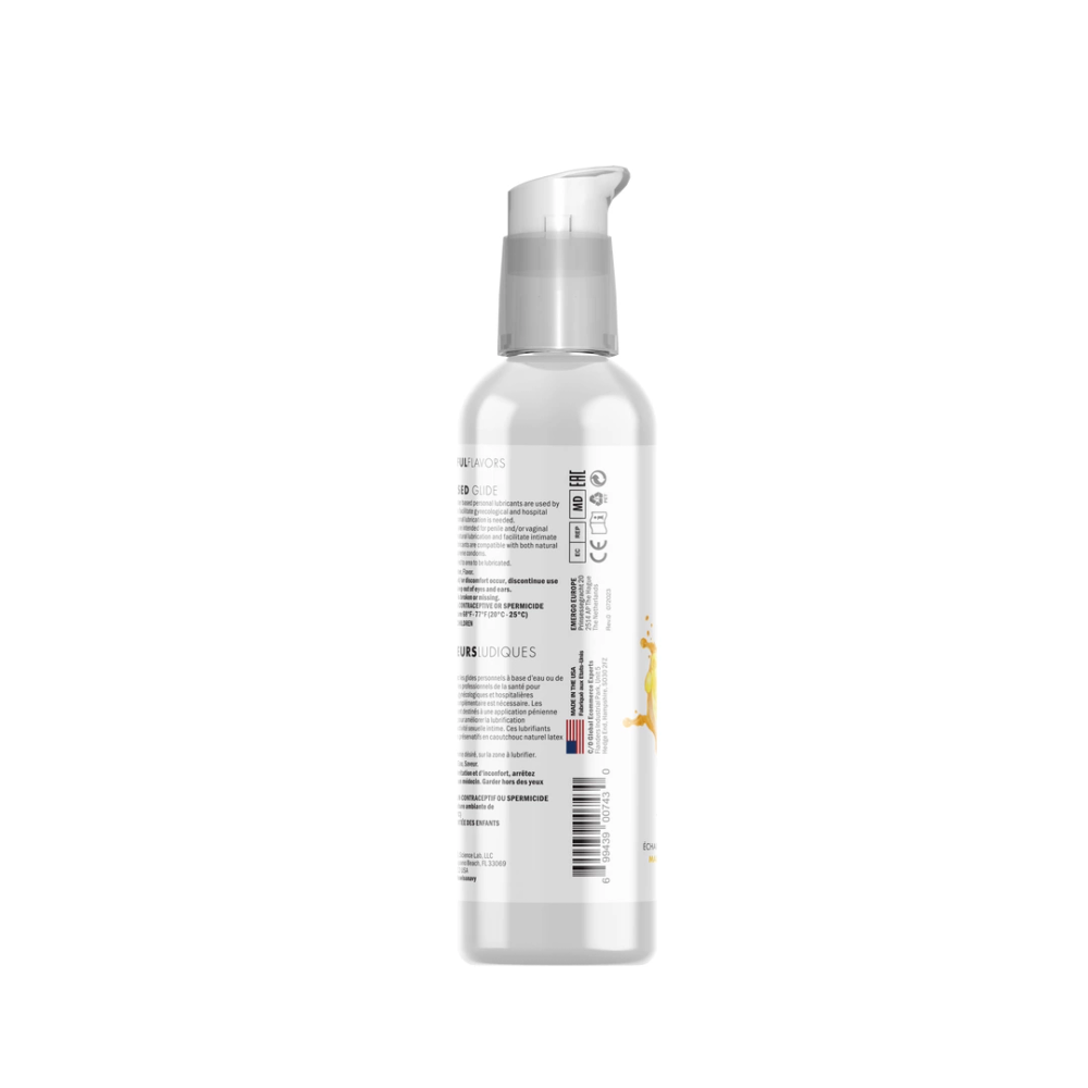 Swiss Navy 4 u 1 lubrikant s okusom manga - 4 fl oz / 118 ml slika 3