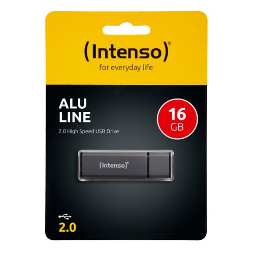 Intenso 16GB Alu Line USB 2.0 memorijski stick - Antracit slika 3