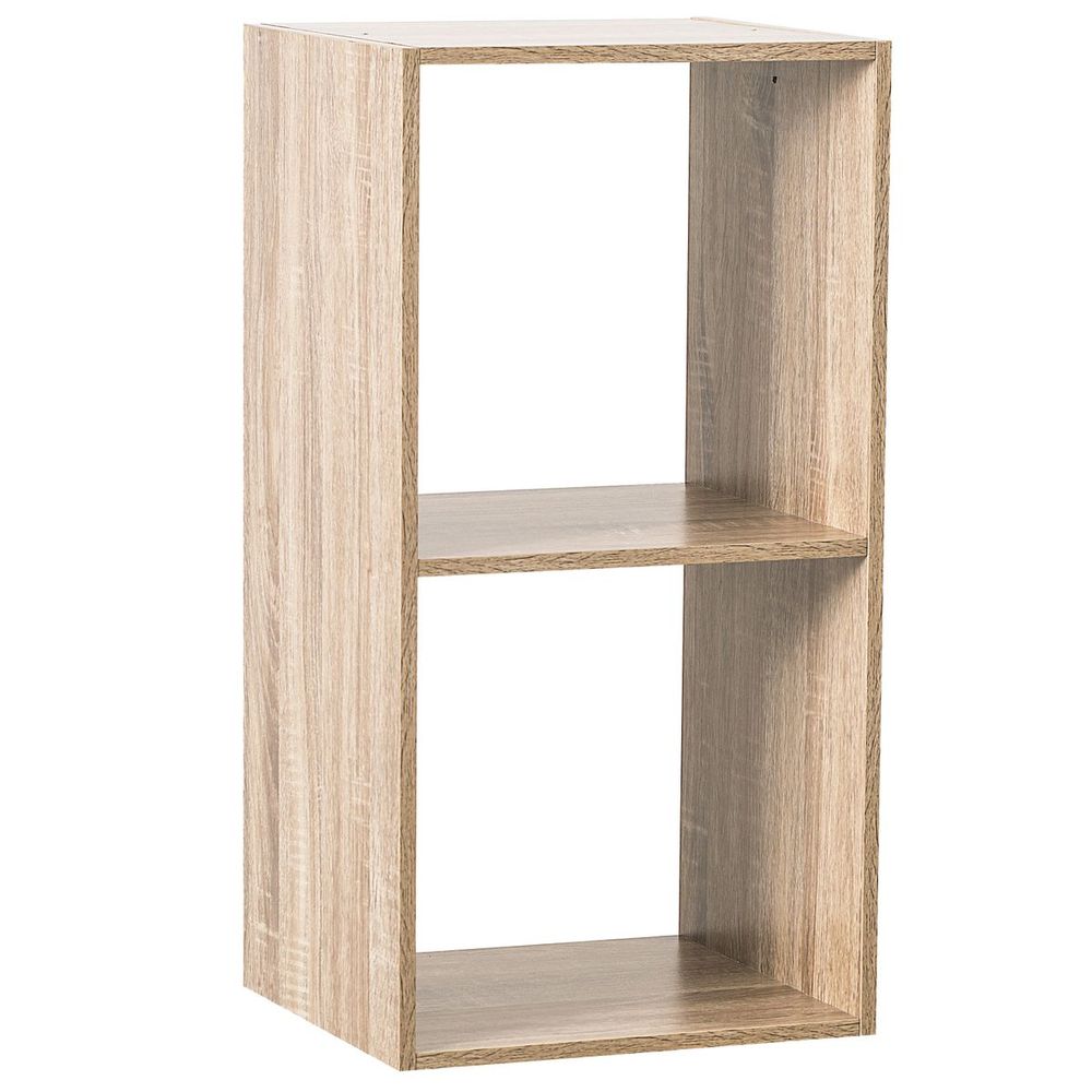 Five polica 2 otvora 34.5x32x67.5cm furnir natur slika 1