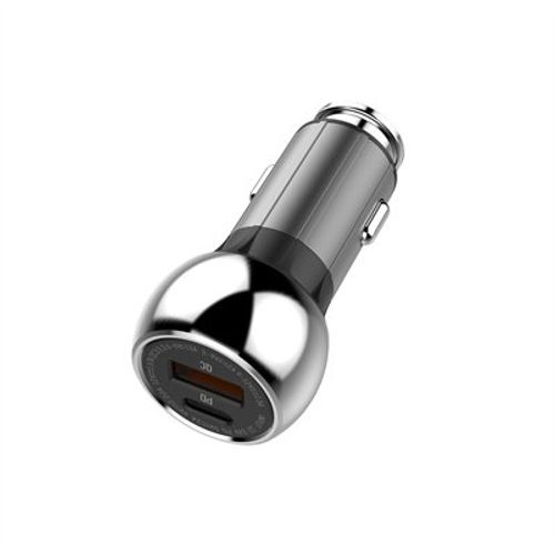 LDNIO CAR CHARGER 2 PORT (1A1C) 36W 5V 3A C1 slika 1