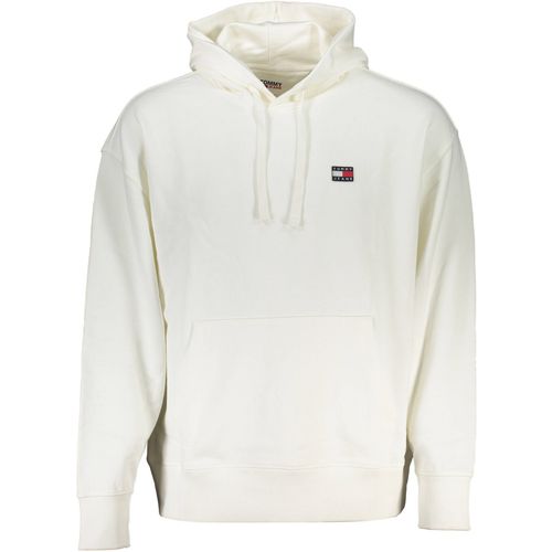 TOMMY HILFIGER MAN WHITE SWEATSHIRT WITHOUT ZIP slika 1