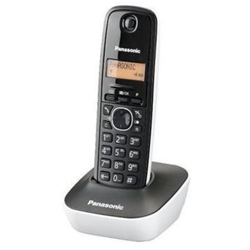 PANASONIC telefon bežični KX-TG1611FXW bijeli slika 1