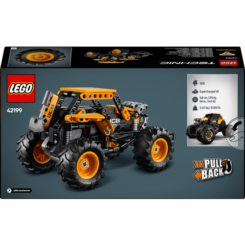 LEGO® TECHNIC™ 42199 Monster Jam™ DIGatron™ na povlačenje slika 8