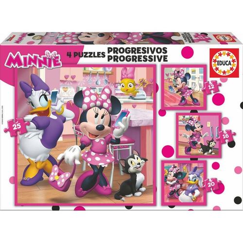 Disney Minnie and the Happy Helpers puzzle 12-16-20-25pcs slika 1