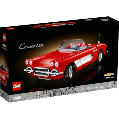 Lego Icons Playset: Corvette 10321 - 1210 Dijelova slika 1