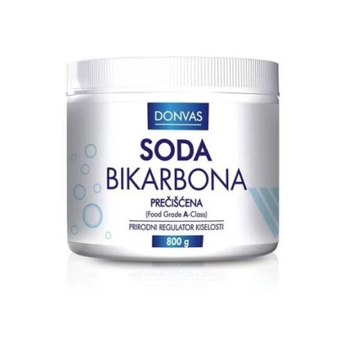 SODA BIKARBONA DONVAS® prečišćena, 800g + GRATIS SODA BIKARBONA DONVAS® prečišćena, 180g slika 1