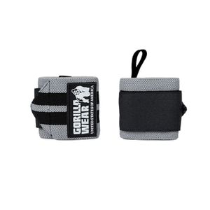 Gorilla Wear Steznici za zglobove PRO, Sivo/Crni